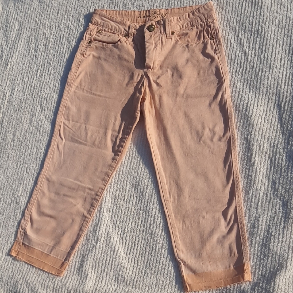 CELEBRITY GOLD🌟Peach🍑Jeans SIZE 6